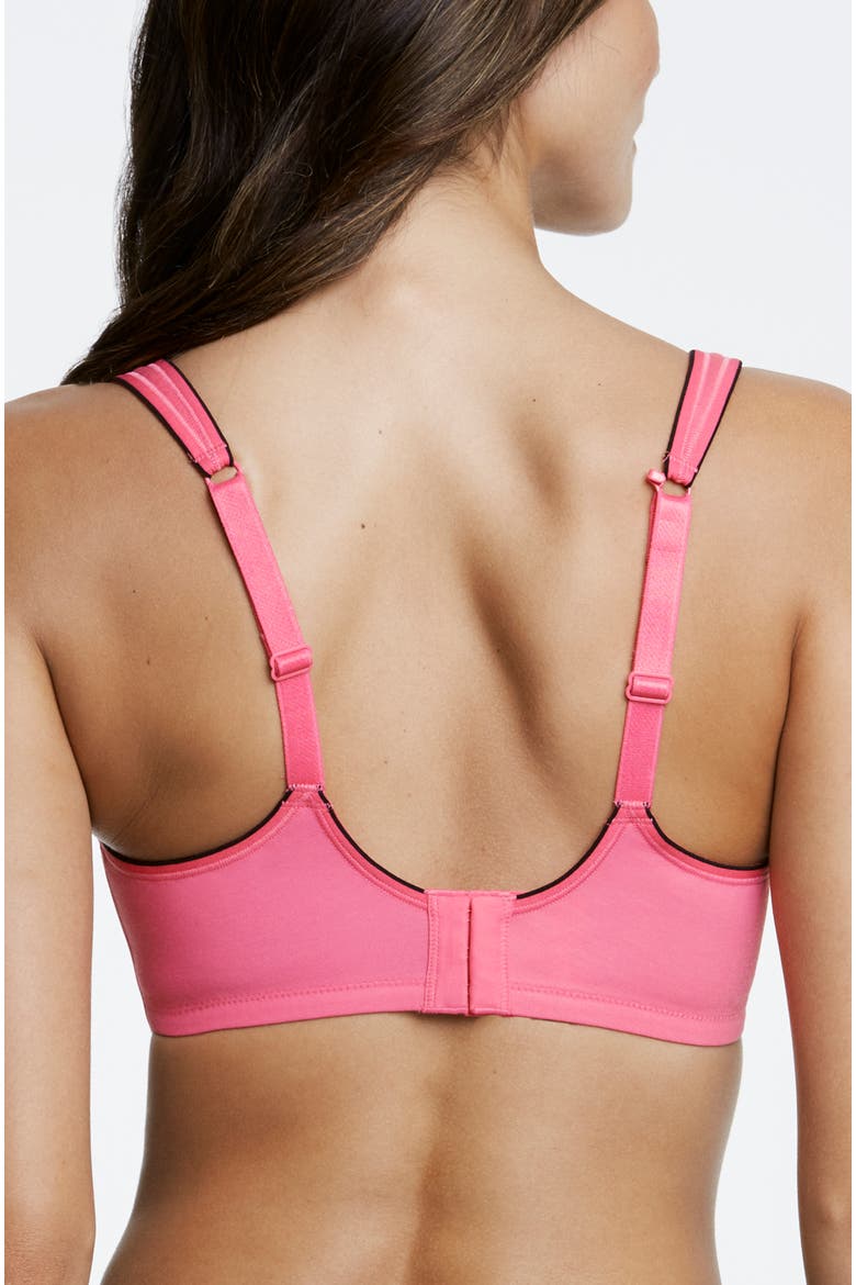 Zoe Pro Max High Impact Convertible Racerback T-Strap Bra, Alternate, color, Pink