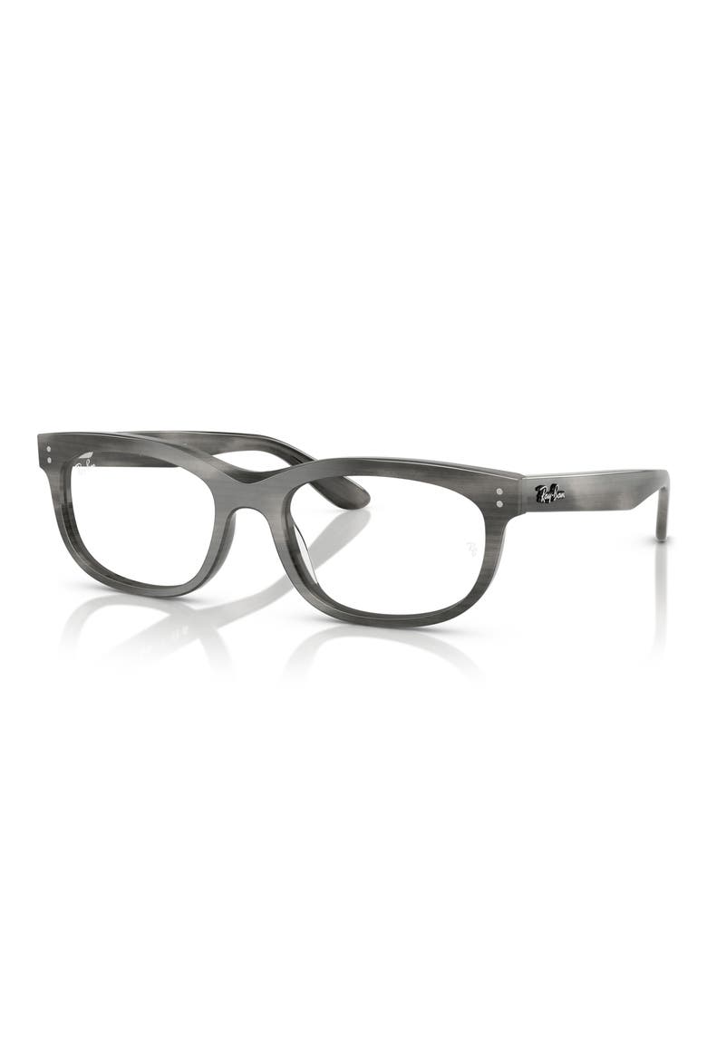 54mm Pillow Optical Glasses, Alternate, color, BRNSTRPGRN