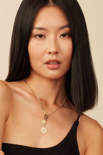 14K Yellow Gold Connect Me Oval Clasp