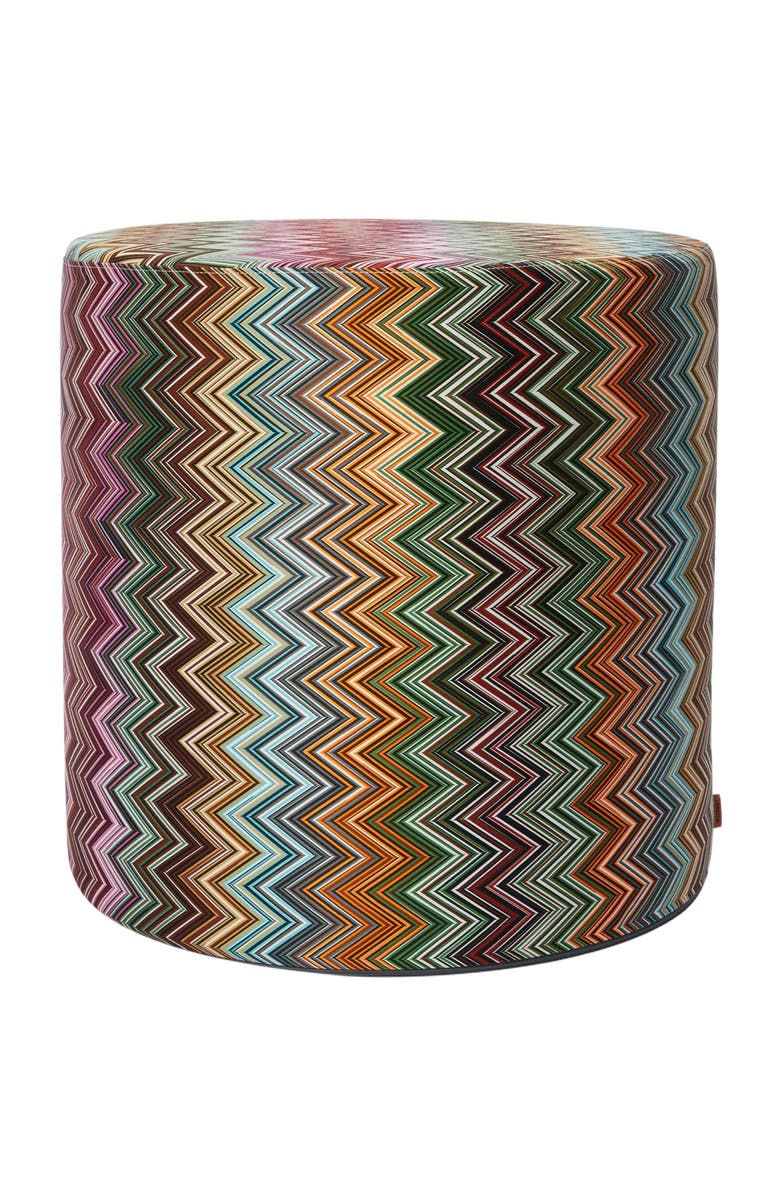 Missoni Home Jarris Cylinder Pouf 45x45, Main, color, 