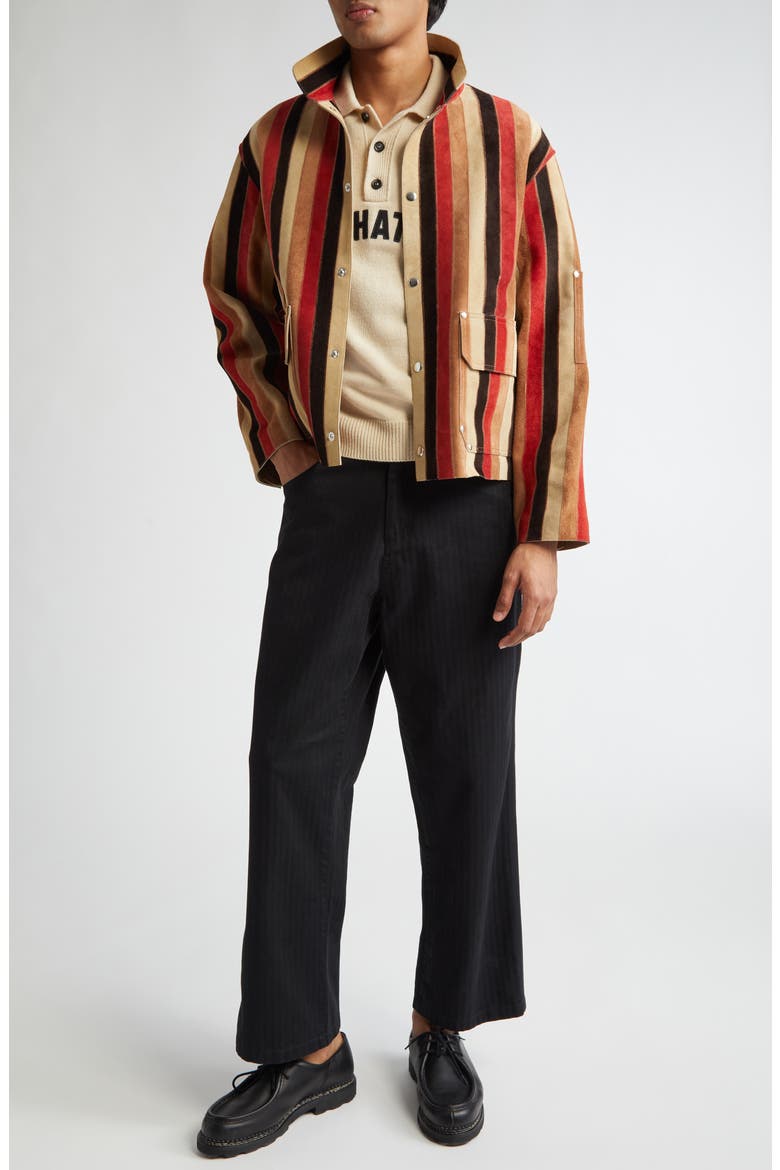 Knolly Brook Twill Trousers, Alternate, color, BLACK