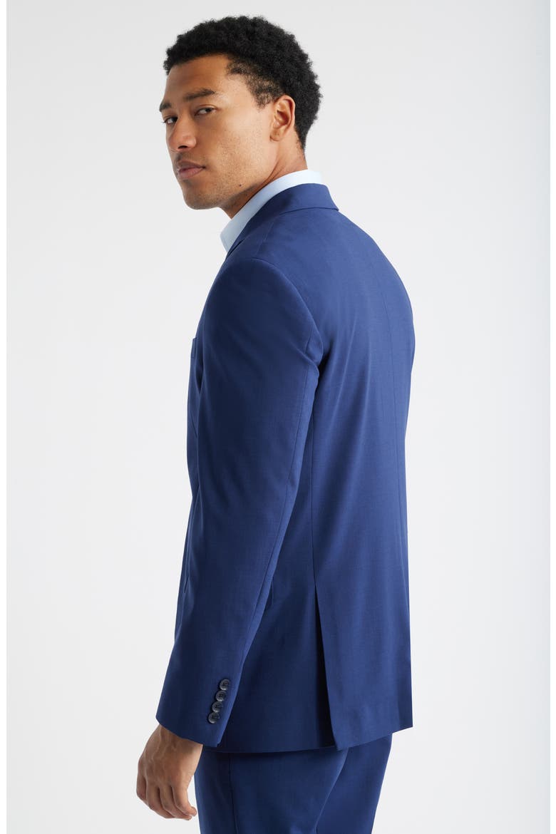 Henrik Trim Fit Solid Stretch Wool Suit Jacket, Alternate, color, NAVY PEACOAT