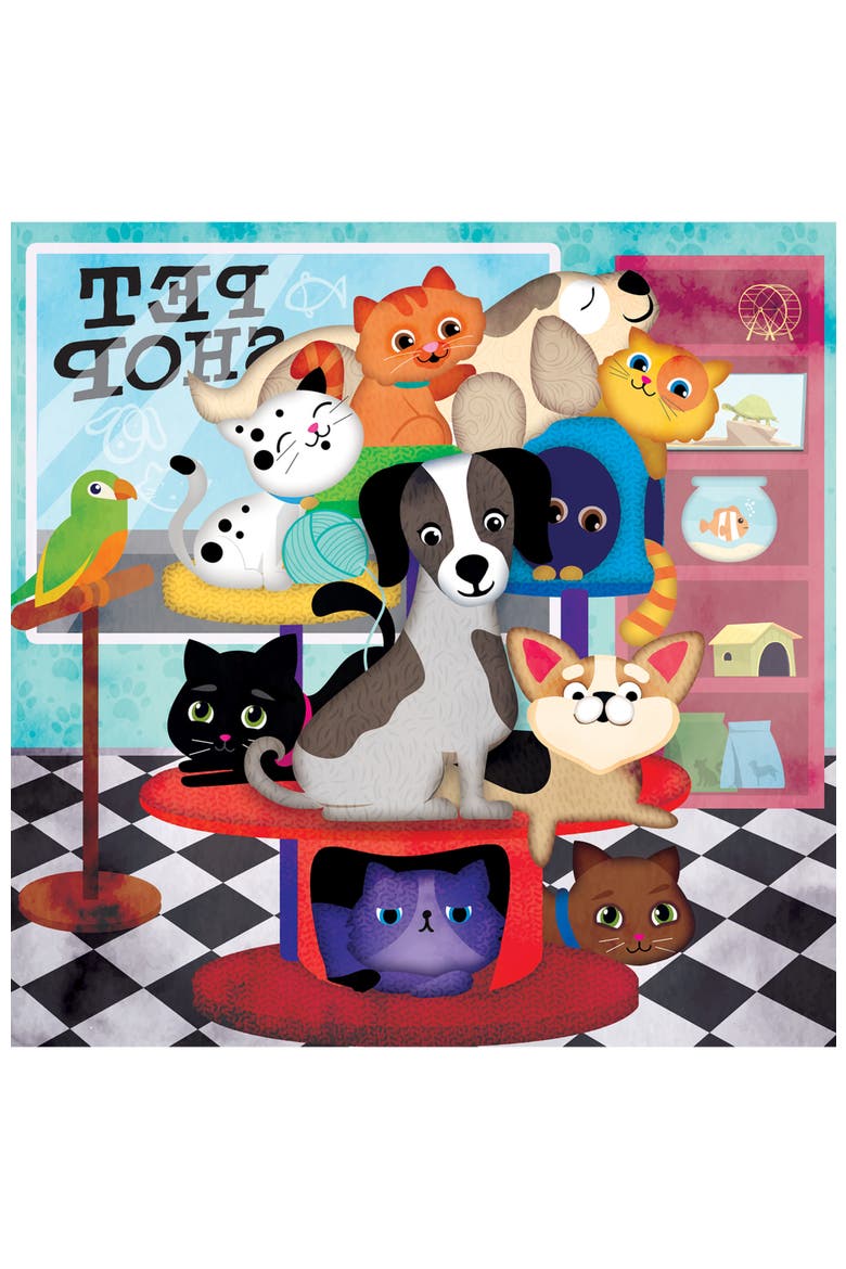 Pet Shop 48 Piece Value Puzzle, Alternate, color, Multicolor