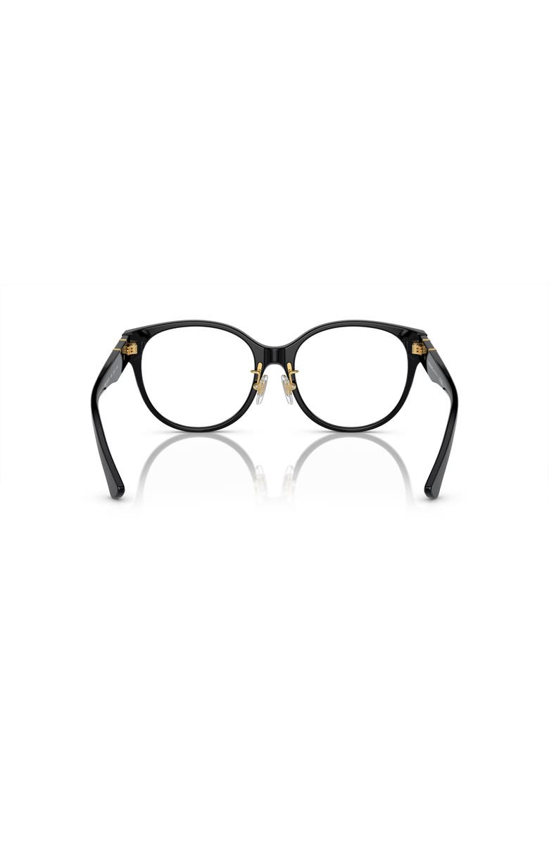Versace 53mm Phantos optical glasses, Alternate, color, Black
