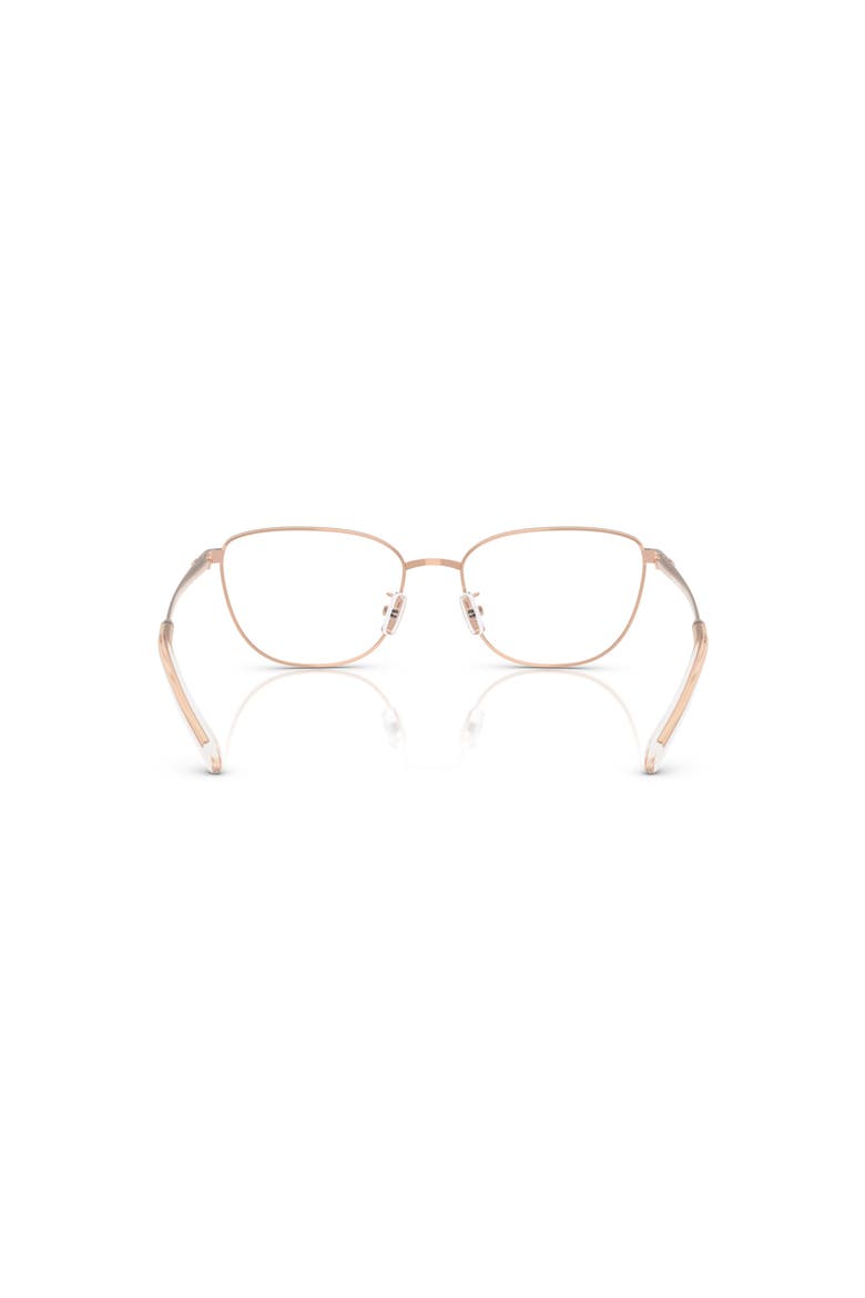 54mm Rectangle optical glasses, Alternate, color, Copper