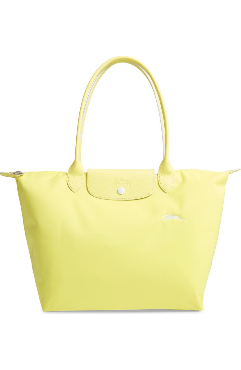 Longchamp Le Pliage Club Tote, Main, color, Yellow