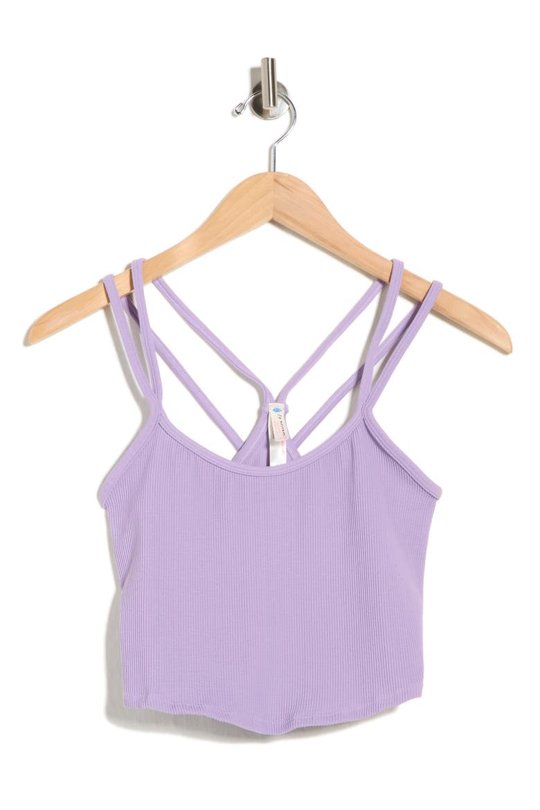 Break a Sweat Free Throw Crop Tank, Main, color, LIGHT PURPLE