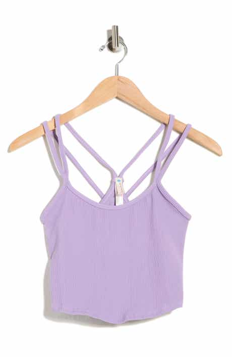 Free People Break a Sweat Free Throw Crop Tank