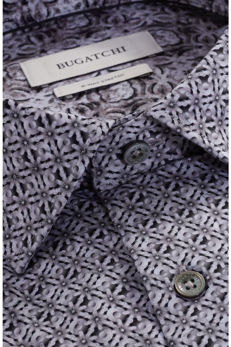 Jimmy OoohCotton® Floral Button-Up Shirt, Alternate, color, ZINC