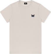 Dalix Butterfly Short Sleeve Classic Cotton Tee