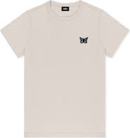 Dalix Butterfly Short Sleeve Classic Cotton Tee