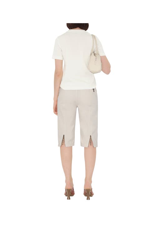 Burberry B Crest T-shirt In Chalk