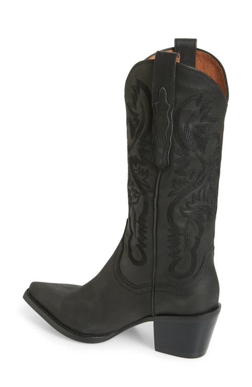 Jeffrey Campbell Dagget Western Boot In Black