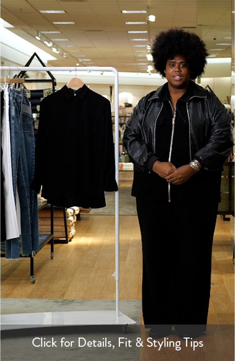 High-Low Button-Up Shirt, sales video thumbnail