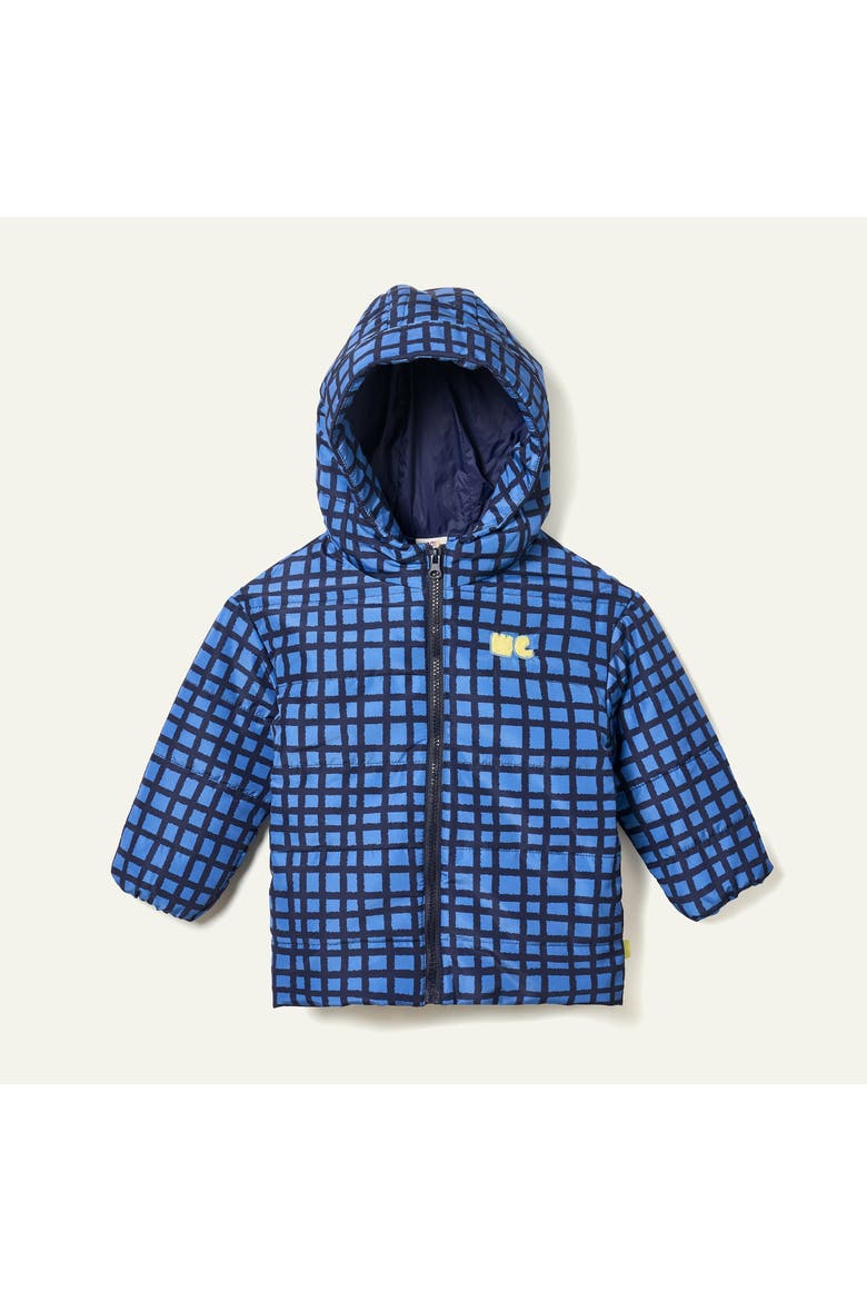 Grid Puffer, Main, color, Blue