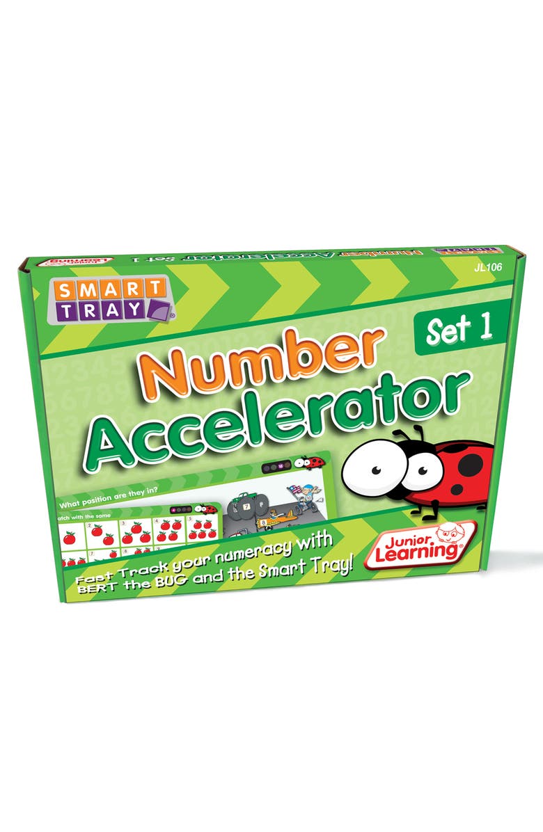 Junior Learning Smart Tray Number 1 Accelerator Set, Alternate, color, Multicolored