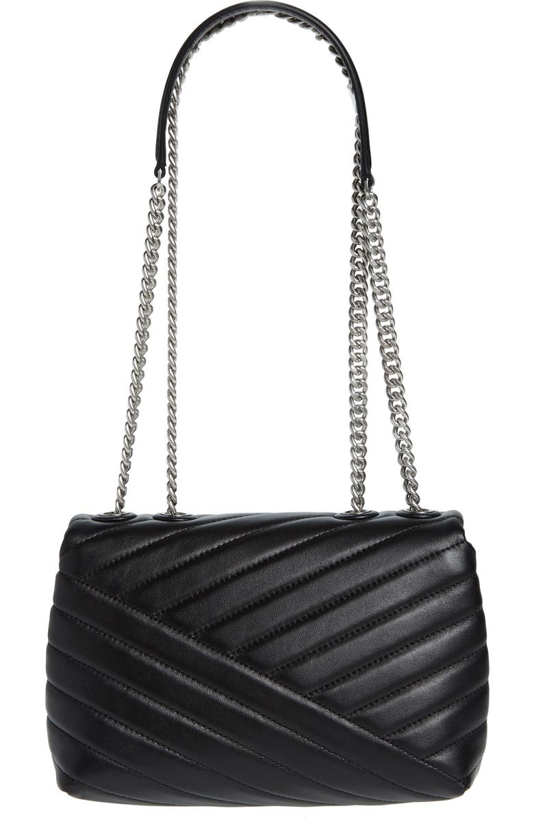 Tory Burch Small Kira Chevron Leather Shoulder Bag, Alternate, color,