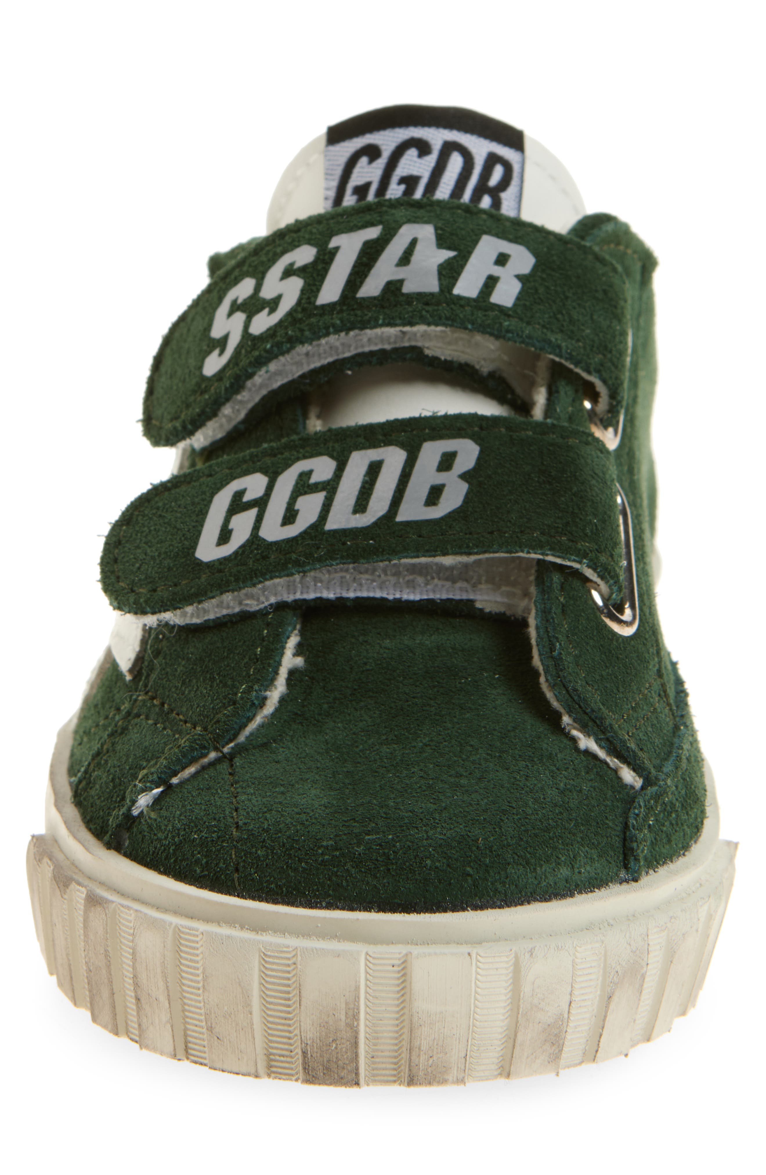 Golden Goose Kids' Old School Double Foxing Sneaker, Alternate, color, Dark Green/ White