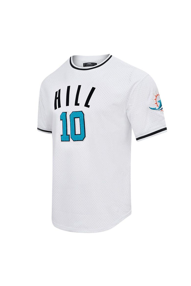 Men's Pro Standard Tyreek Hill White Miami Dolphins Mesh Player Name & Number Top, Alternate, color, White