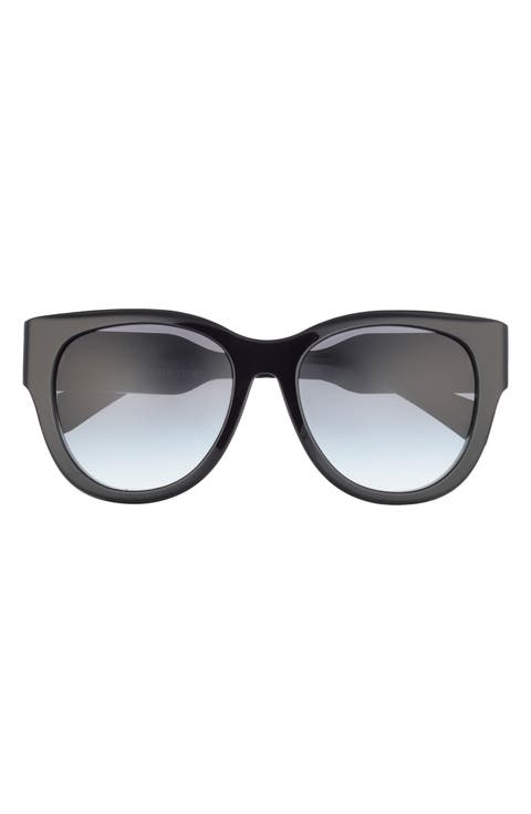 55mm Cat Eye Sunglasses