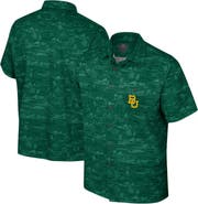 COLOSSEUM Men's Colosseum Green Baylor Bears Ozark Button-Up Shirt