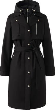 Mackage Siobhan Down Trench Coat with Removable Bib
