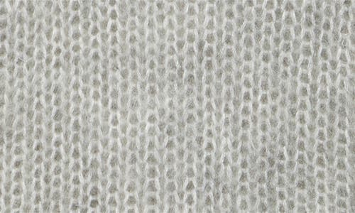 R13 Sweater Tank In Light Heather Grey Mohair