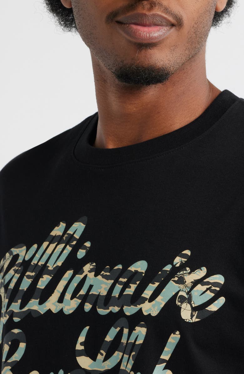 Billionaire Boys Club BB Sign Graphic T-Shirt, Alternate, color, Black