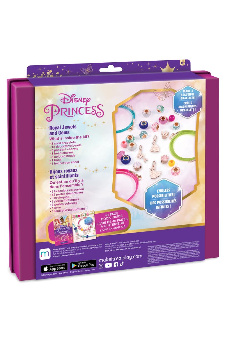Royal Jewels & Gems Create 3 Princess Bracelets, Alternate, color, Multicolored