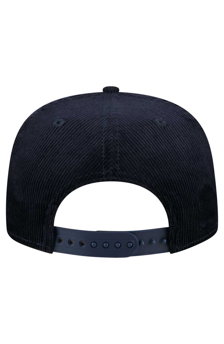 New Era Men's New Era Navy Houston Astros Full Circle Corduroy Golfer Adjustable Hat, Alternate, color, Navy