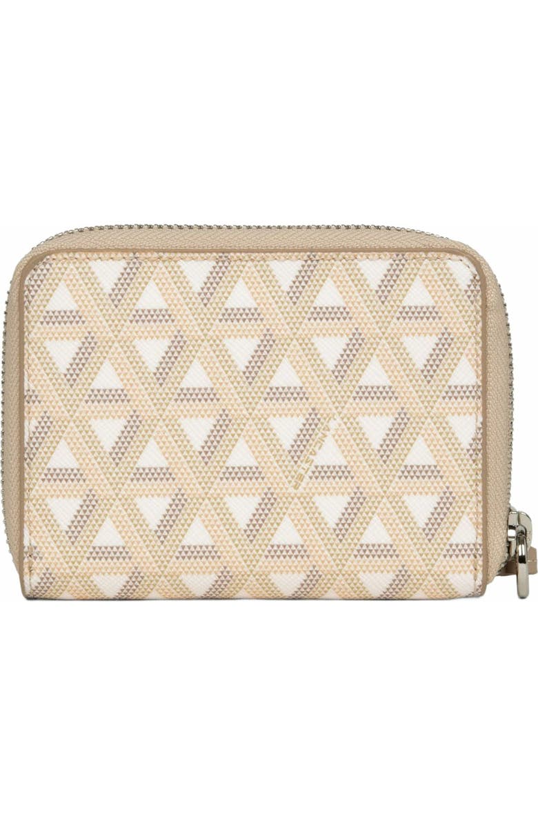 Lancaster Back-to-Back Zipped Wallet Ikon, Alternate, color, Beige