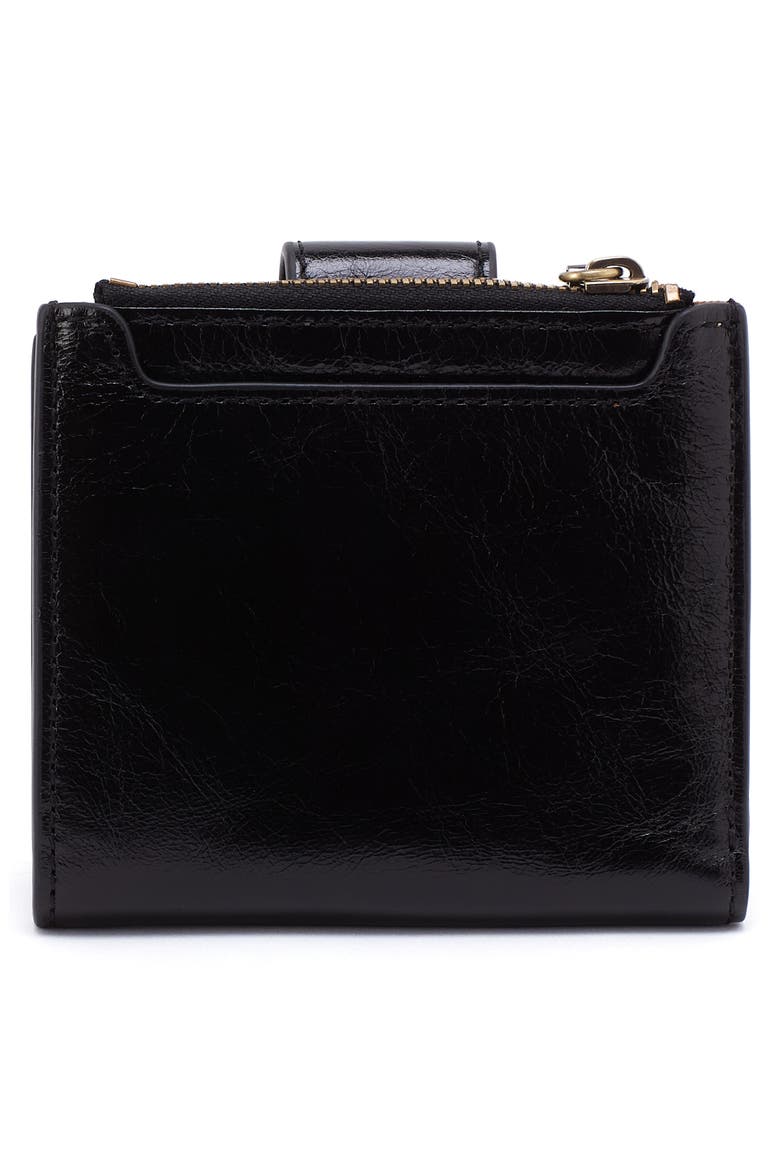 Dunn Leather Compact Wallet, Alternate, color, BLACK