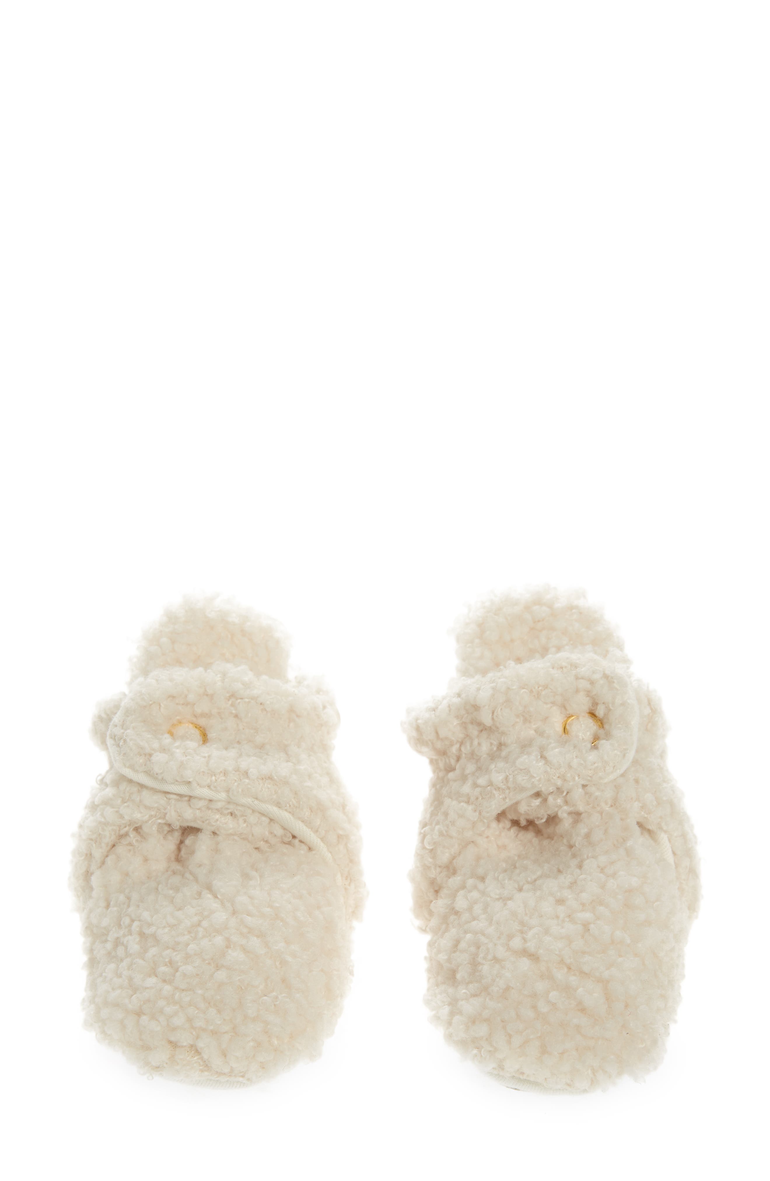 High Pile Fleece Bootie, Alternate, color, IVORY
