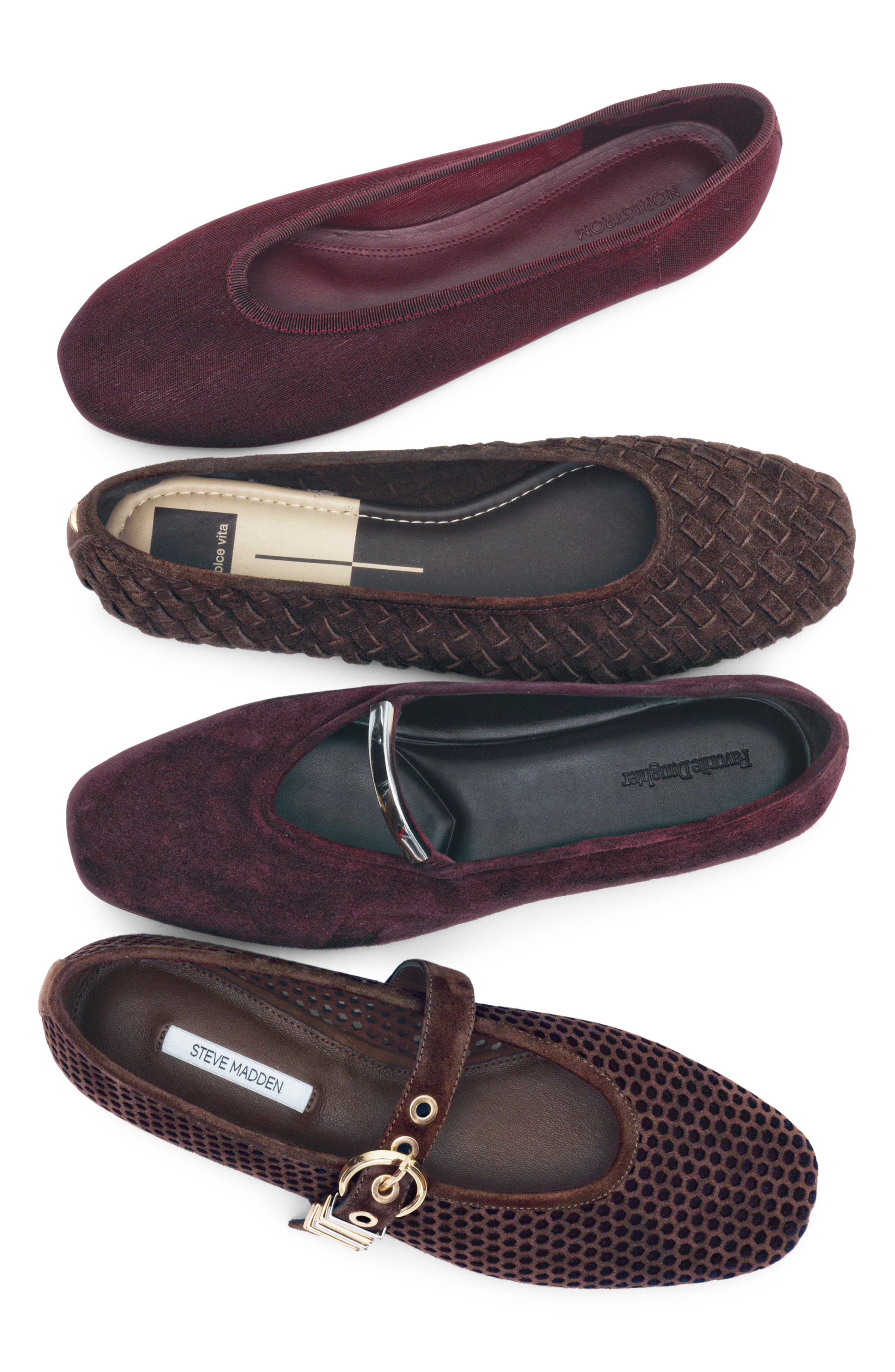 Maddox Mesh Flat, Alternate, color, BLACK