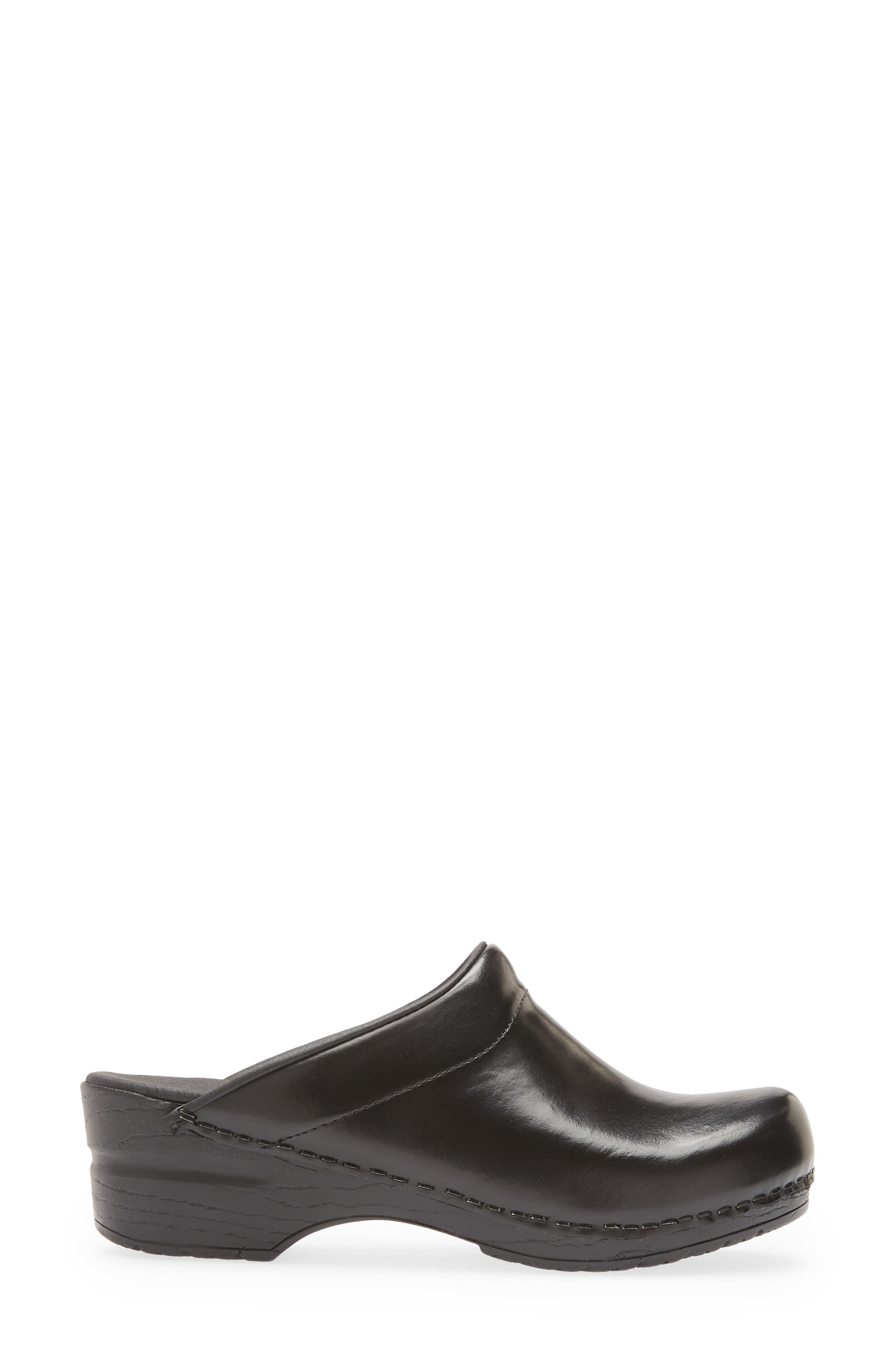 Sanita Sonja Cabrio Clog, Alternate, color, Black