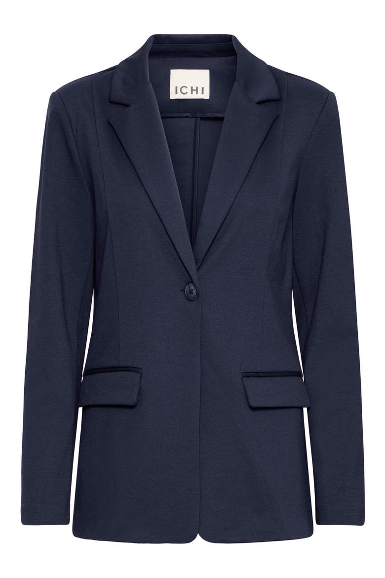Kate Long Blazer, Alternate, color, TOTAL ECLIPSE