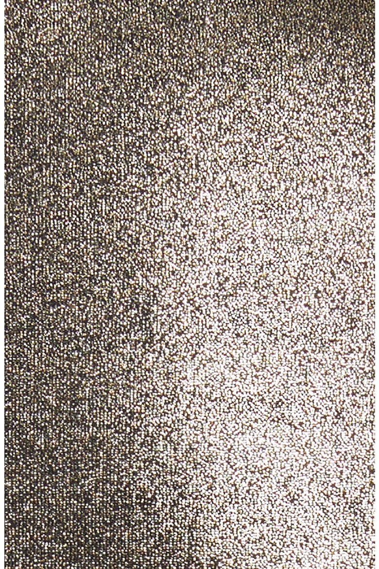 Ayma Embellished Metallic Fit & Flare Dress, Alternate, color, BRONZE