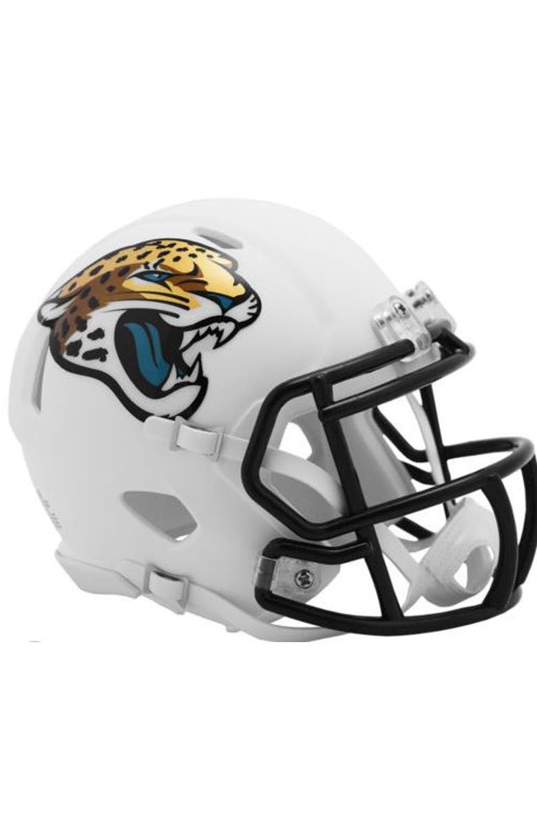 RIDDELL Jacksonville Jaguars (2024) Alternate Riddell Speed Mini Helmet, Main, color, White