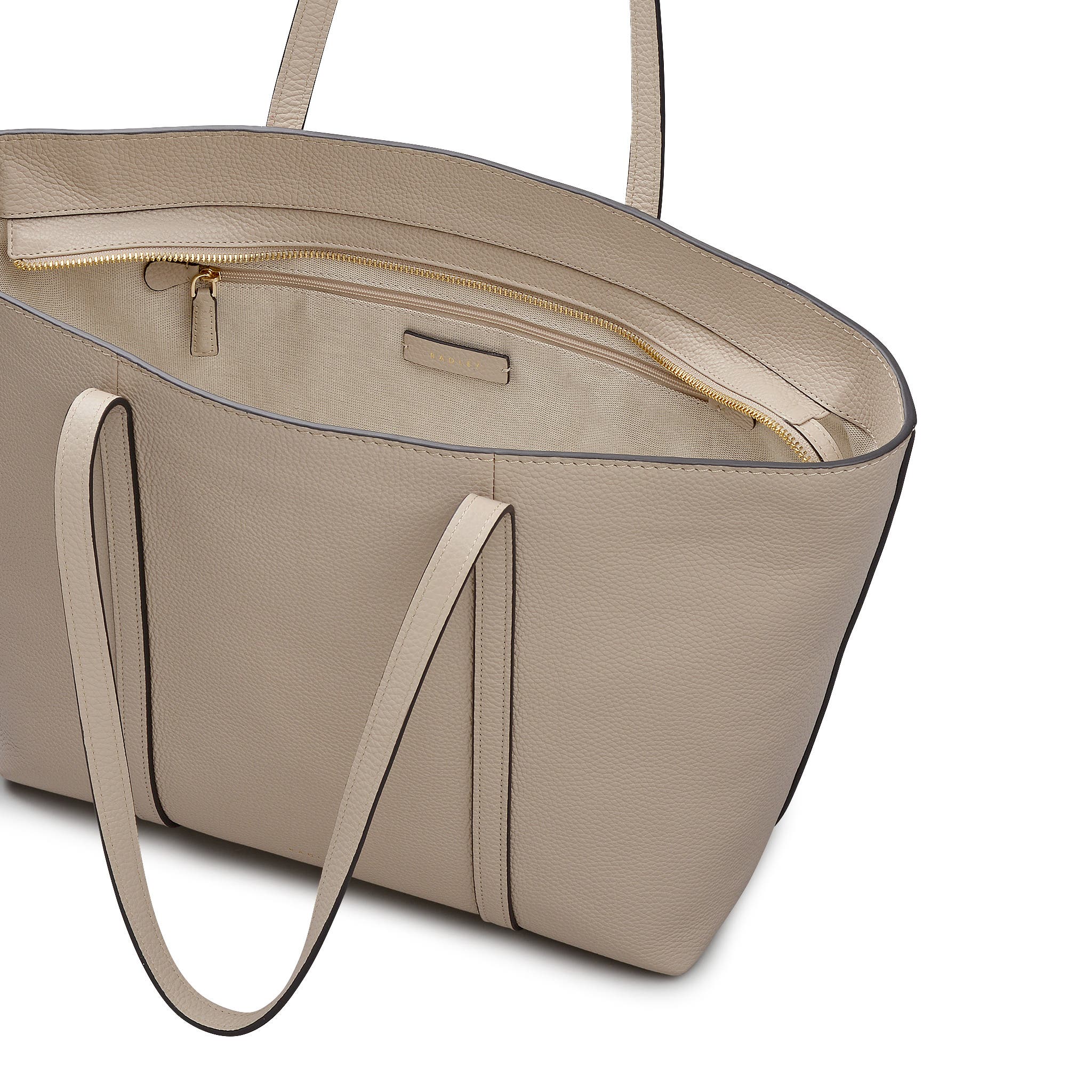 The Weekly Large Ziptop Tote, Alternate, color, Porcini