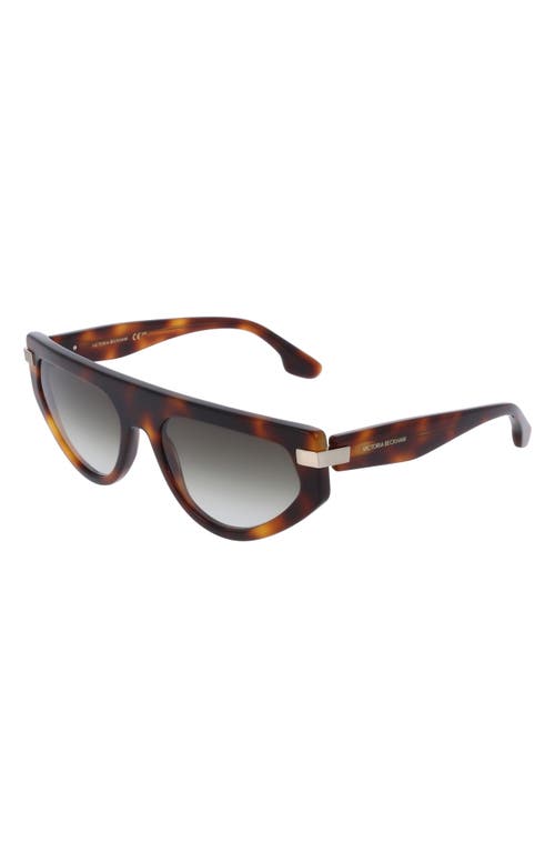 Victoria Beckham 56mm Tea Cup Sunglasses In Blue