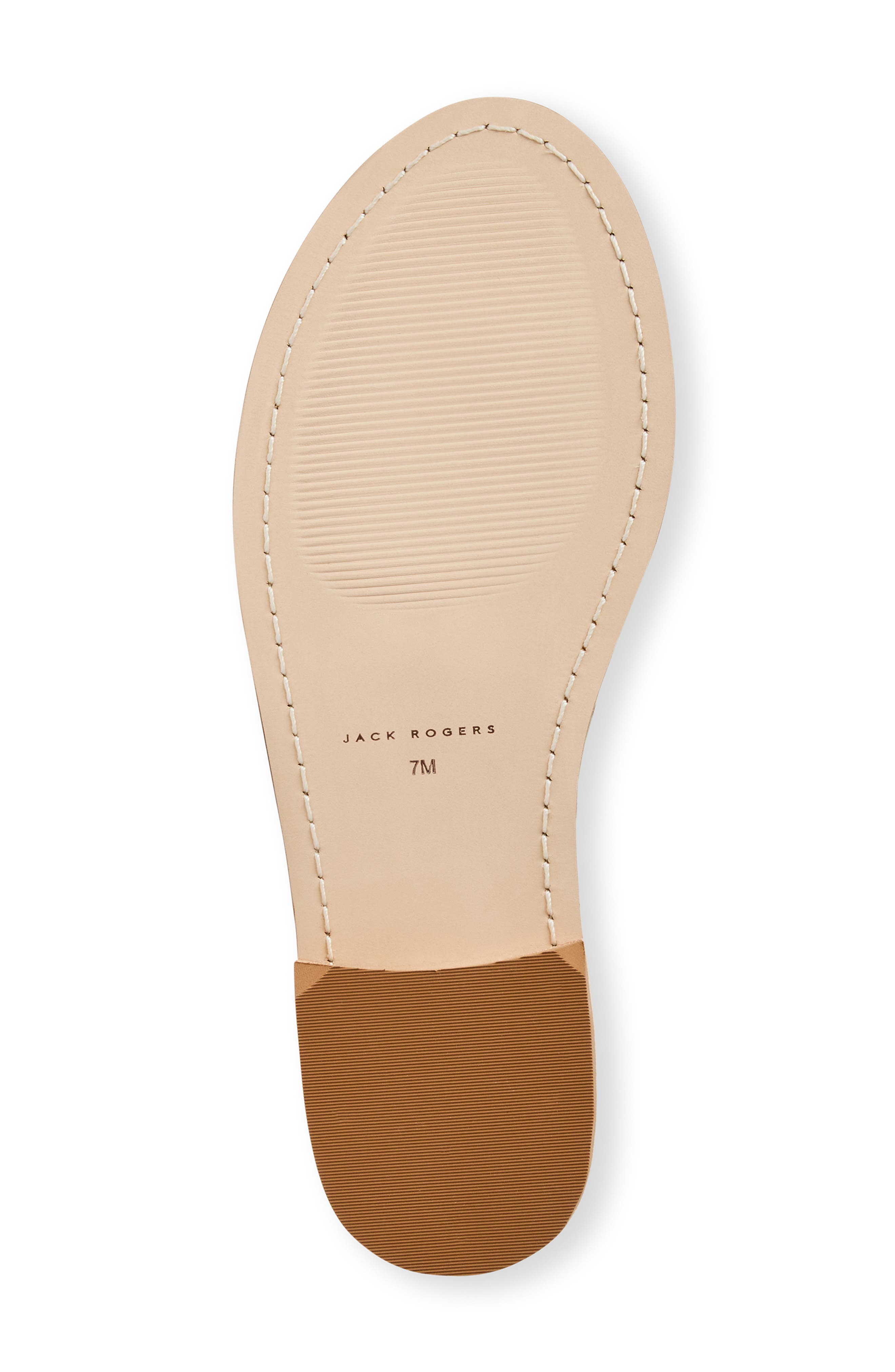 Jack Rogers Jacks Jewel Flip Flop, Alternate, color, Black