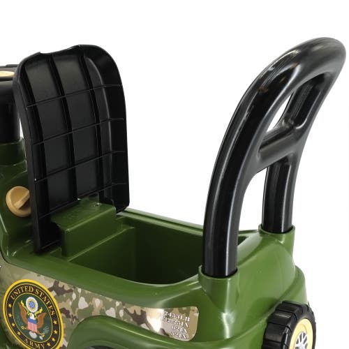 Kiddieland Lights N' Sounds Activity Truck U.s. Army, Foottofloor Rideon