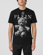 PHILIPP PLEIN Jersey T-Shirt Teddy Dollar Stones Men