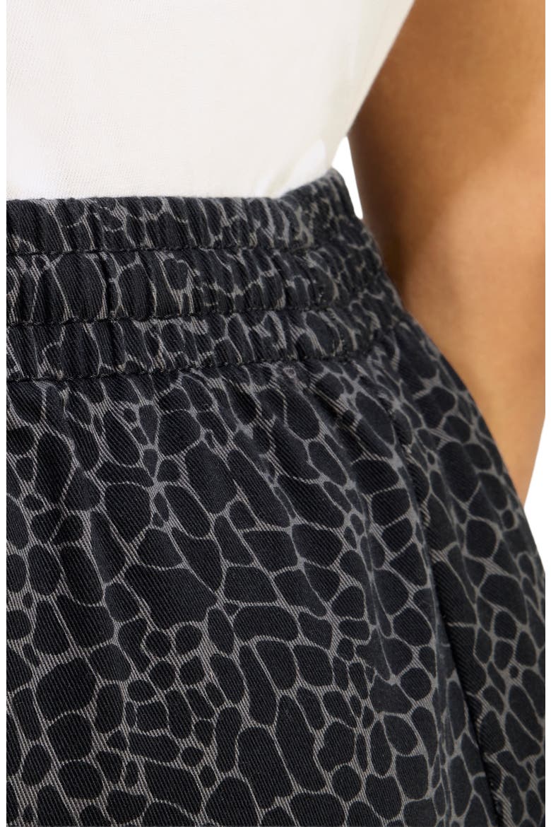 Firebird Cotton Twill Oversize Track Pants, Alternate, color, BLACK/ GREY SIX