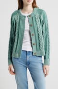 Pendleton Cable Cotton Cardigan