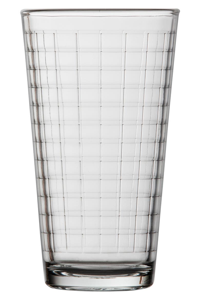 Ornamento Grata Set of 12 Mixing Glasses, Alternate, color, CLEAR
