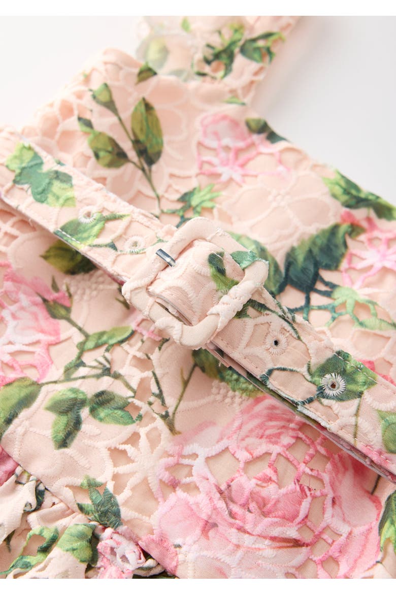 Leonora Embroidered Mini Dress, Alternate, color, Floral