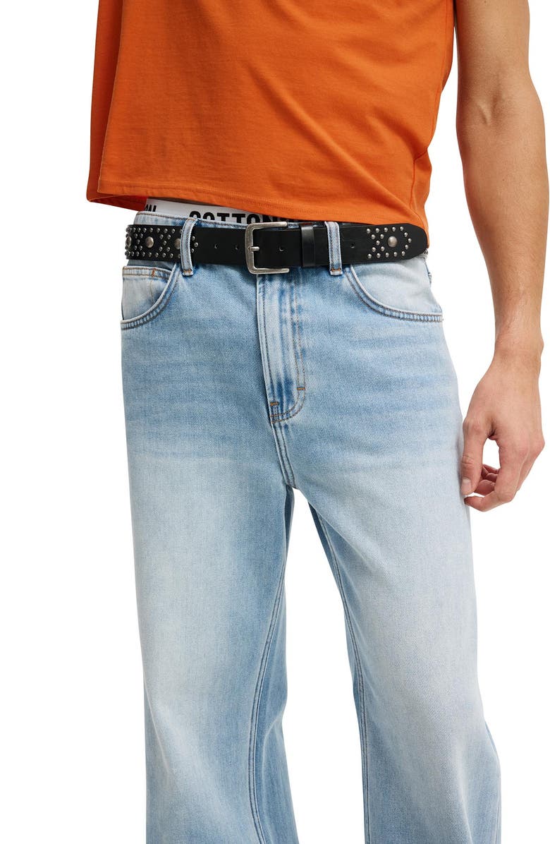 Cotton On Men's Baggy Bootcut Jean, Alternate, color, Cassette Blue