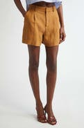 A.L.C. Charles Linen Blend Shorts