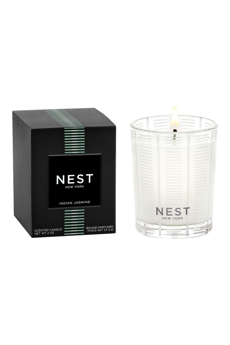 Indian Jasmine Candle, Alternate, color, NO COLOR